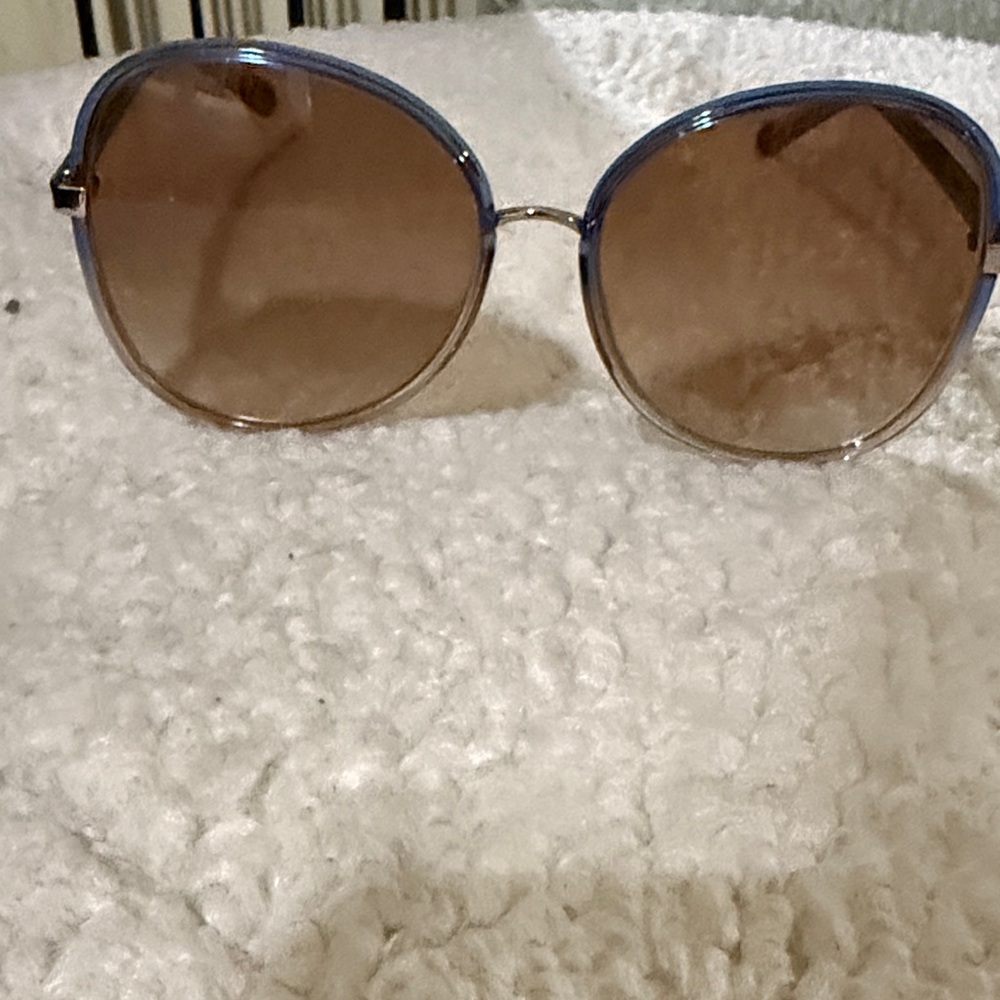 Chloe Blue Frame with Brown Lenses Sunglasses